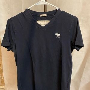 Black Abercombie & Fitch Muscle T Shirt